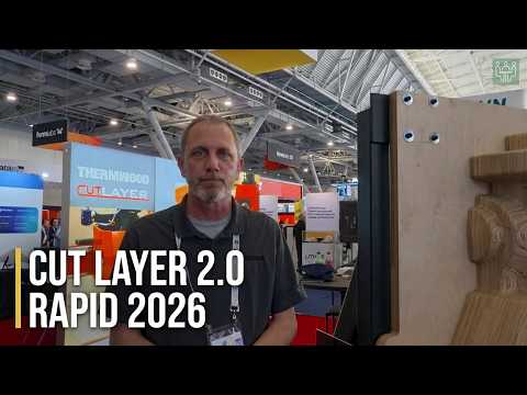 Thermwood Cut Layer Additive Update | RAPID + TCT 2026
